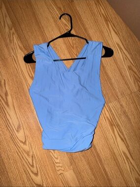 Abercrombie Cross Body Open Back Bodysuit